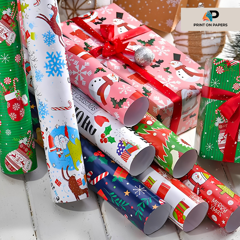 Custom Christmas Wrapping Paper - Image 3