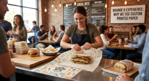 Why Restaurants Are Switching to Custom Printed Food Paper in the USA
