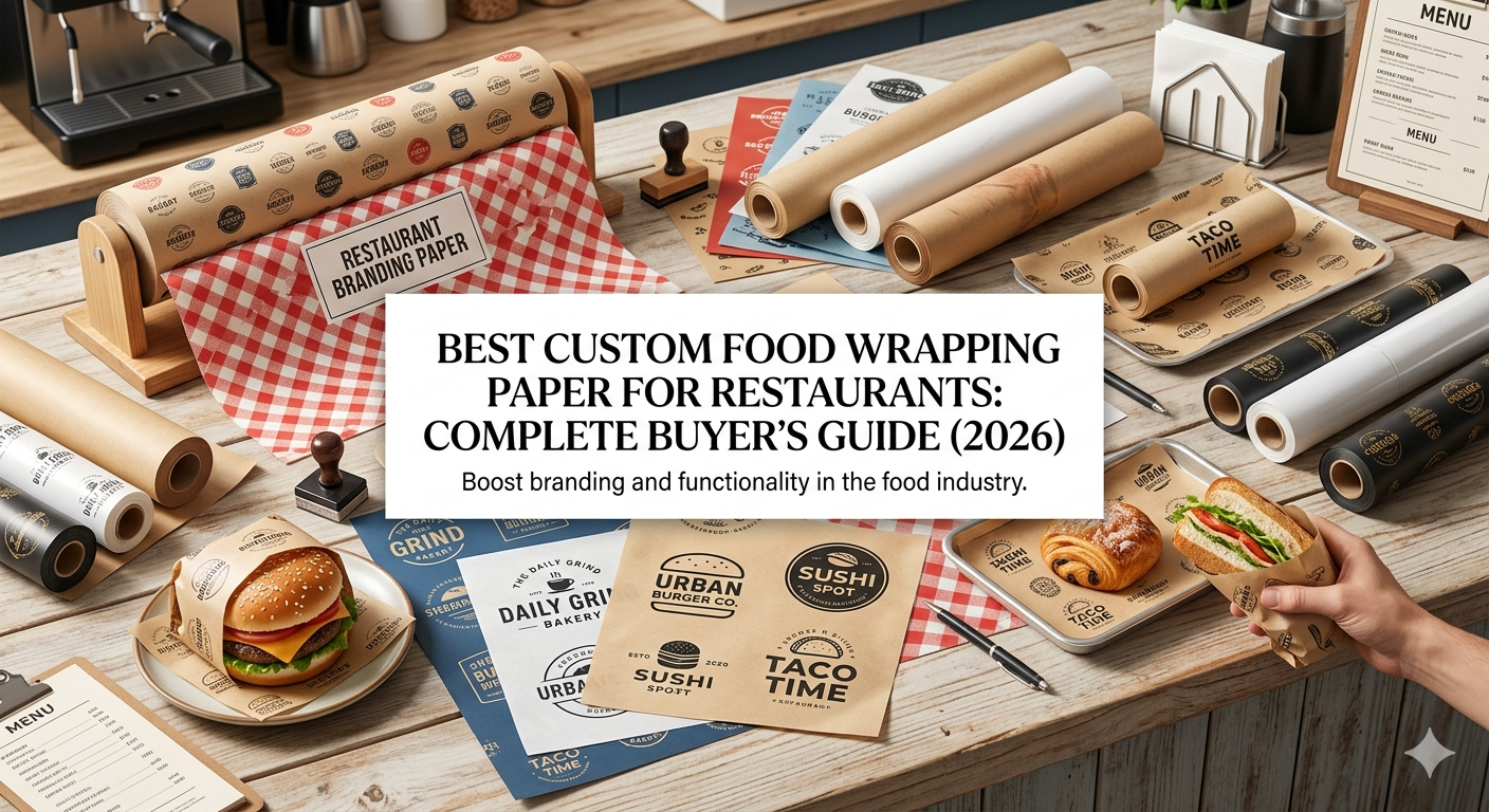 Best Custom Food Wrapping Paper for Restaurants: Complete Buyer’s Guide (2026)
