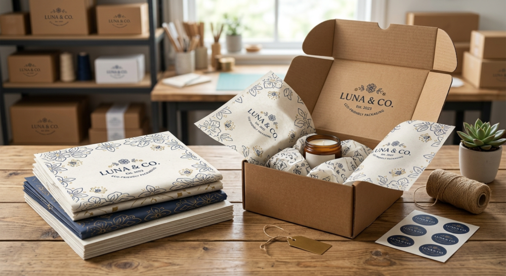 Custom Tissue Paper for Packaging