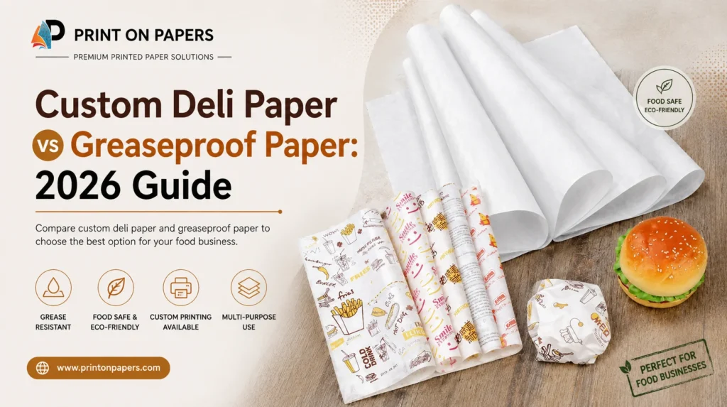 Custom Deli Paper vs Greaseproof Paper
