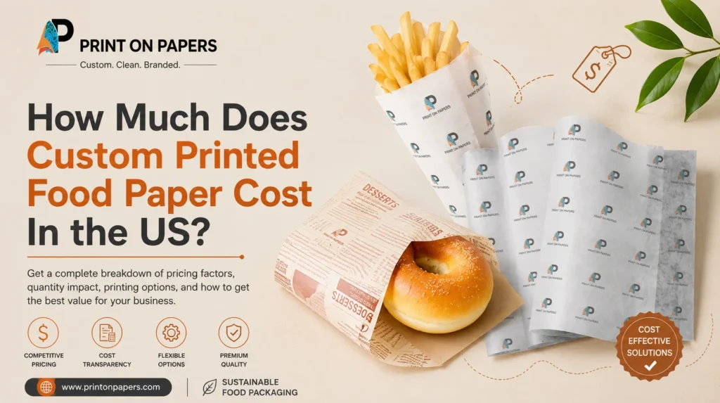 Custom Printed Food Paper Cost
