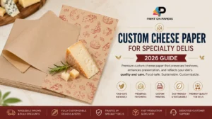 Custom Cheese Paper for Specialty Delis