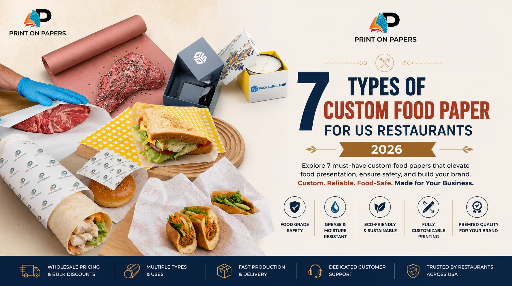 Custom Food Paper