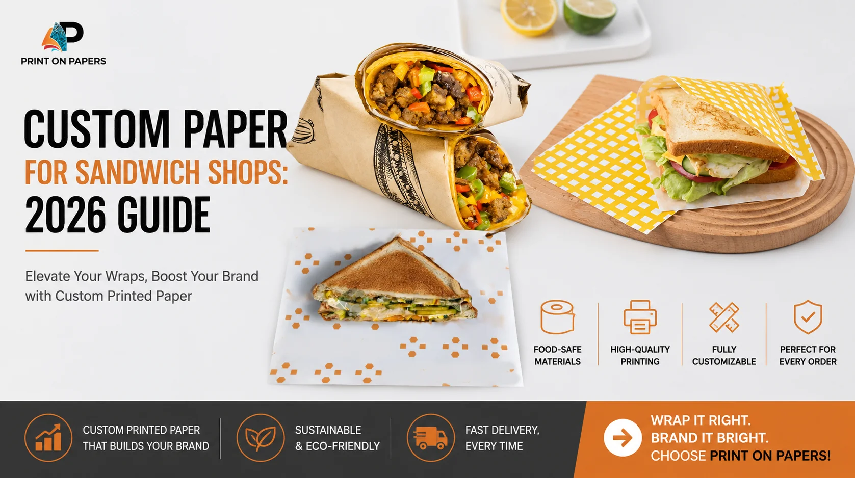 Custom Paper for Sandwich Shops 2026 Guide