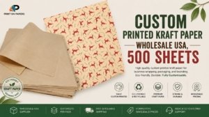 Custom Printed Kraft Paper Wholesale USA
