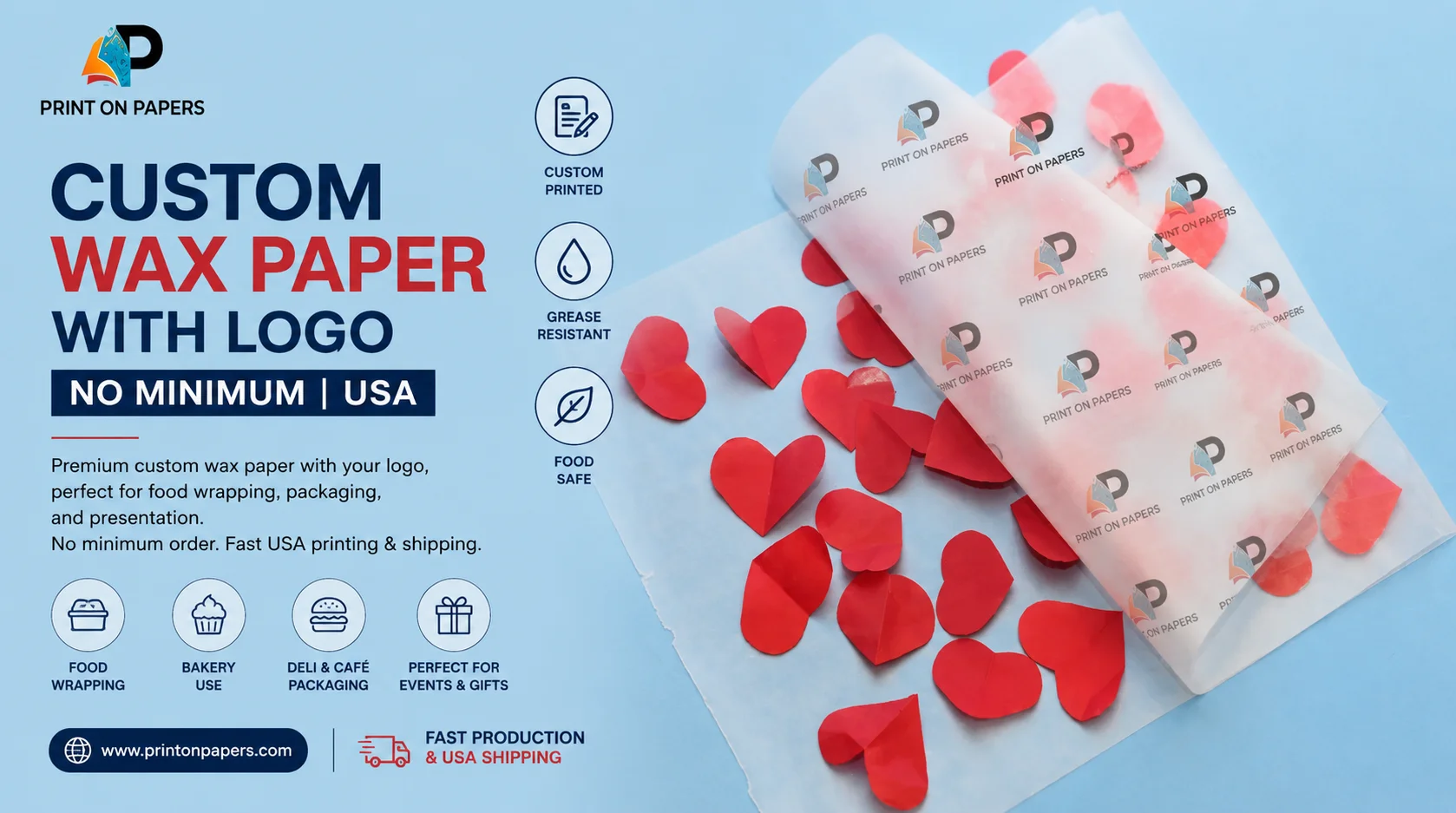 Custom Wax Paper With