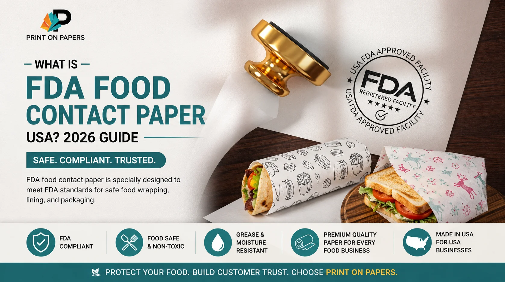 FDA Food Contact Paper USA