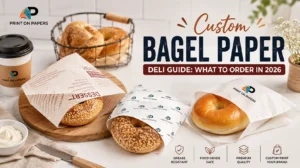 Custom Bagel Paper Deli