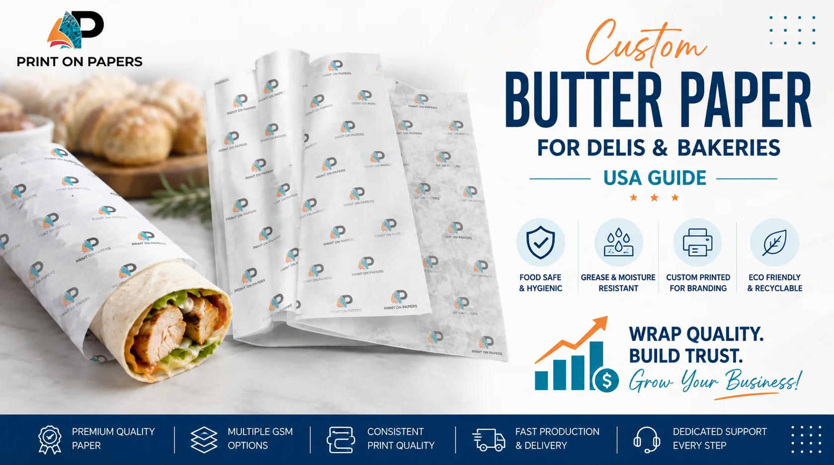 Custom Butter Paper
