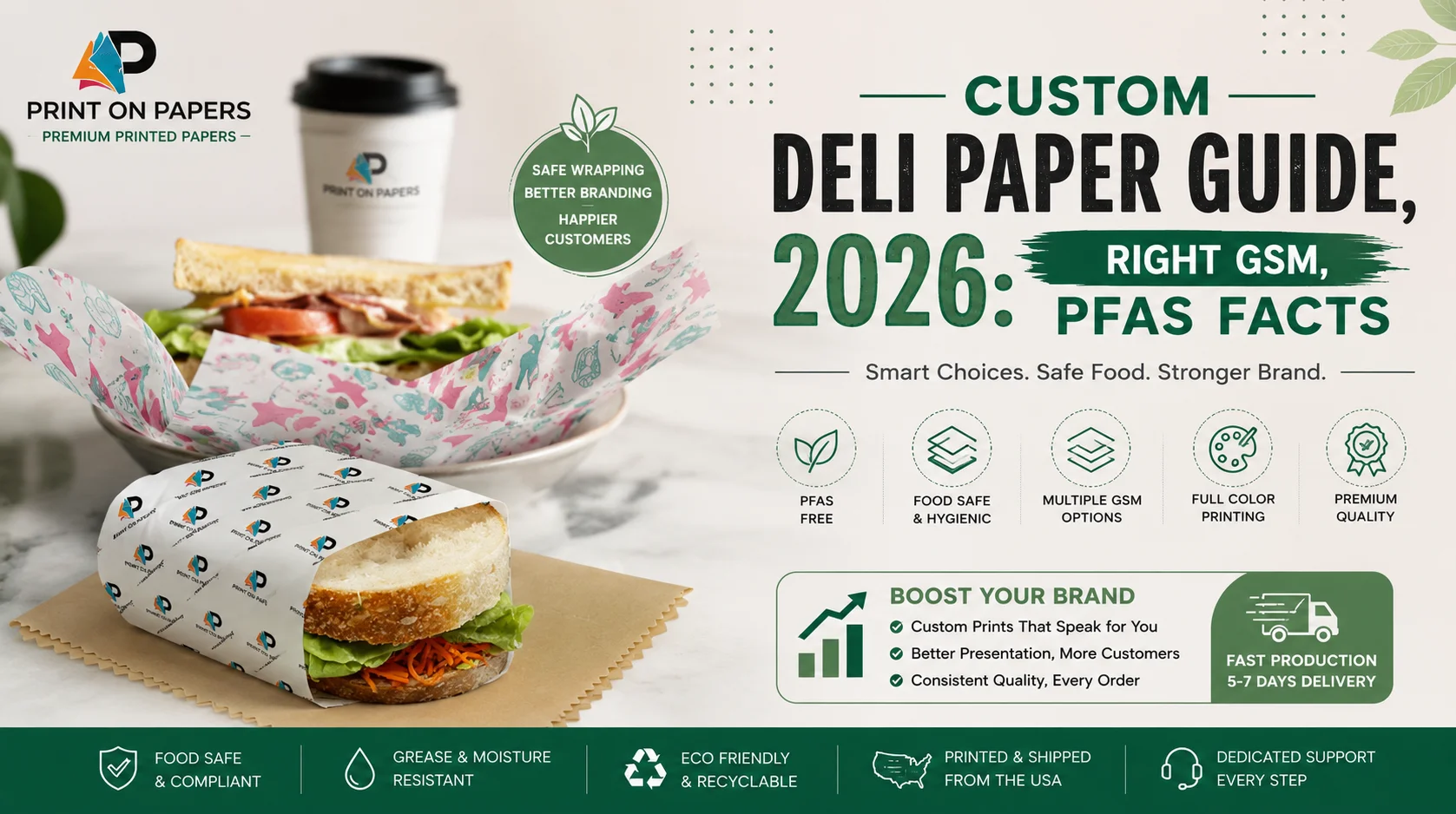 Custom Deli Paper