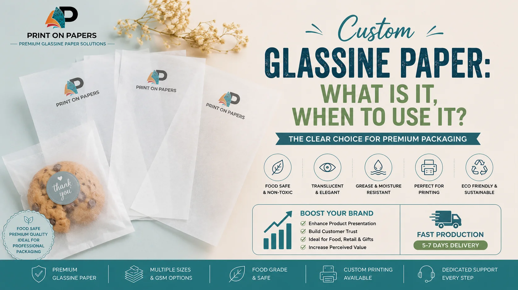 Custom Glassine Paper