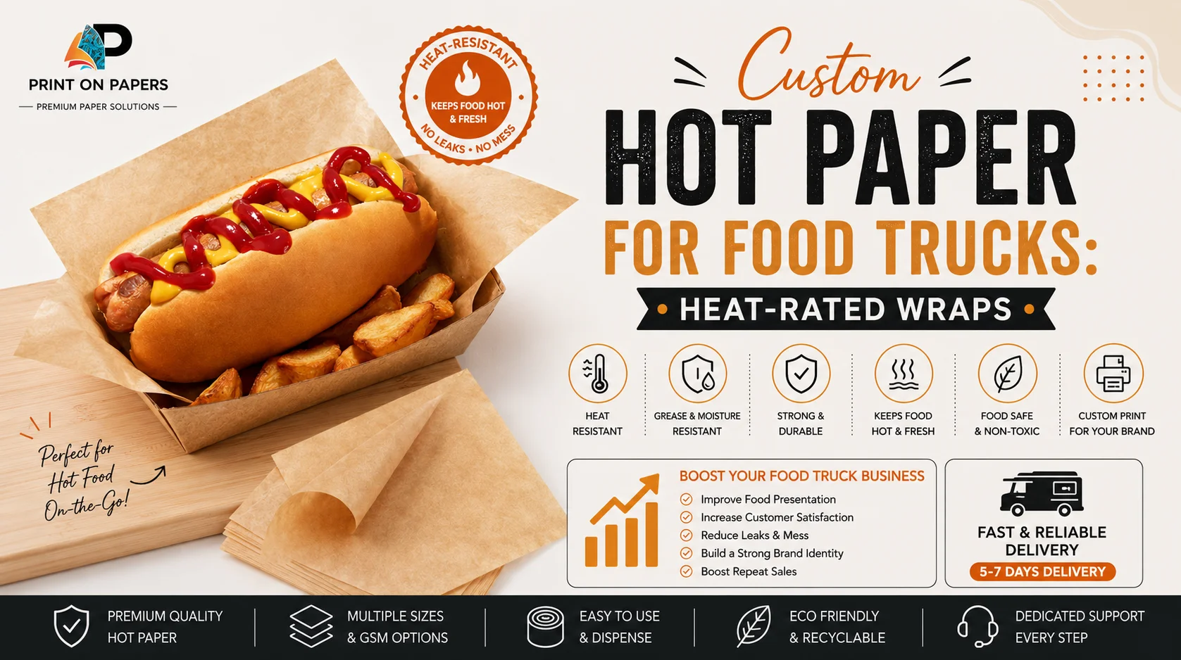 Custom Hot Paper