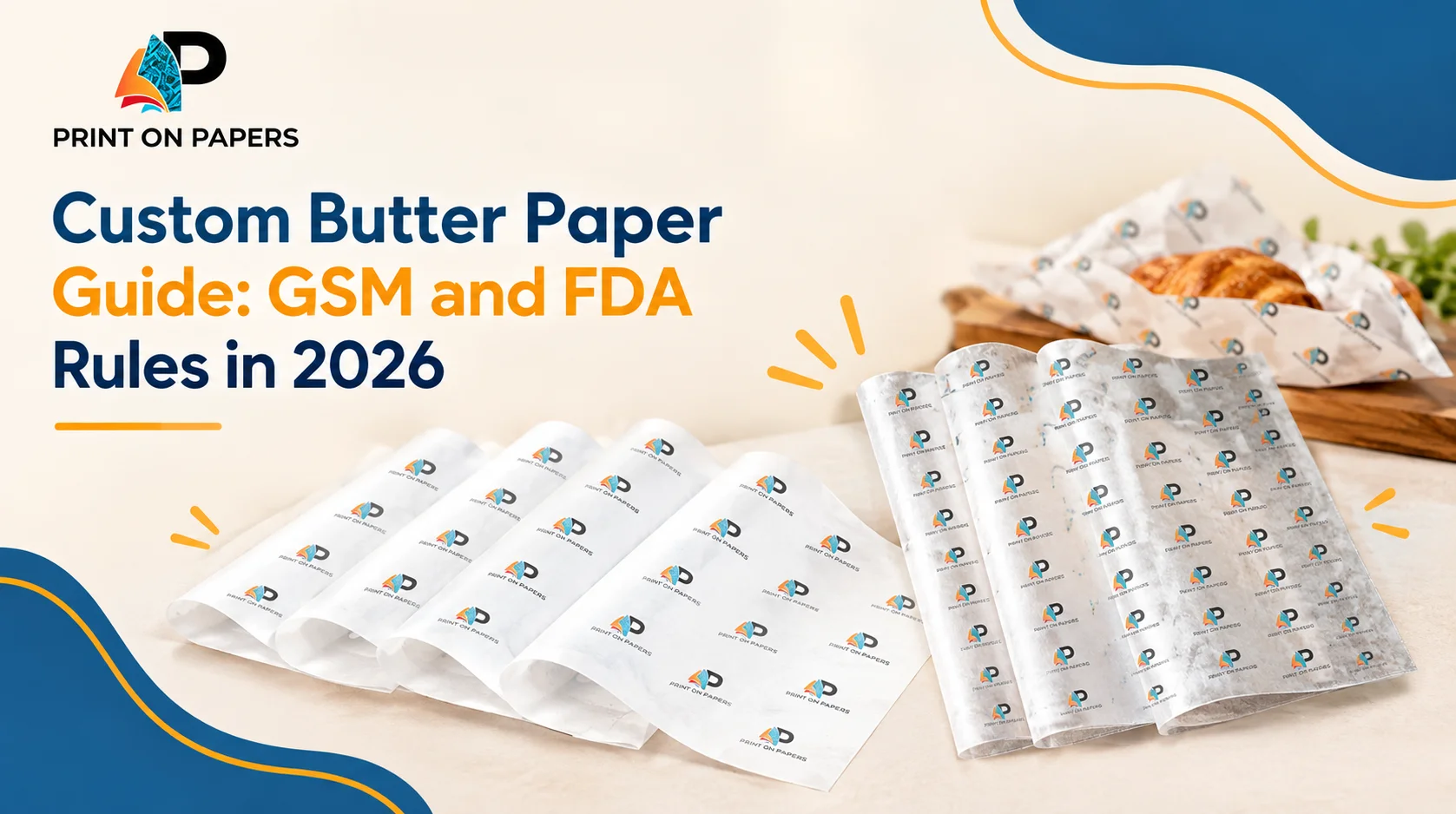 Custom Butter Paper
