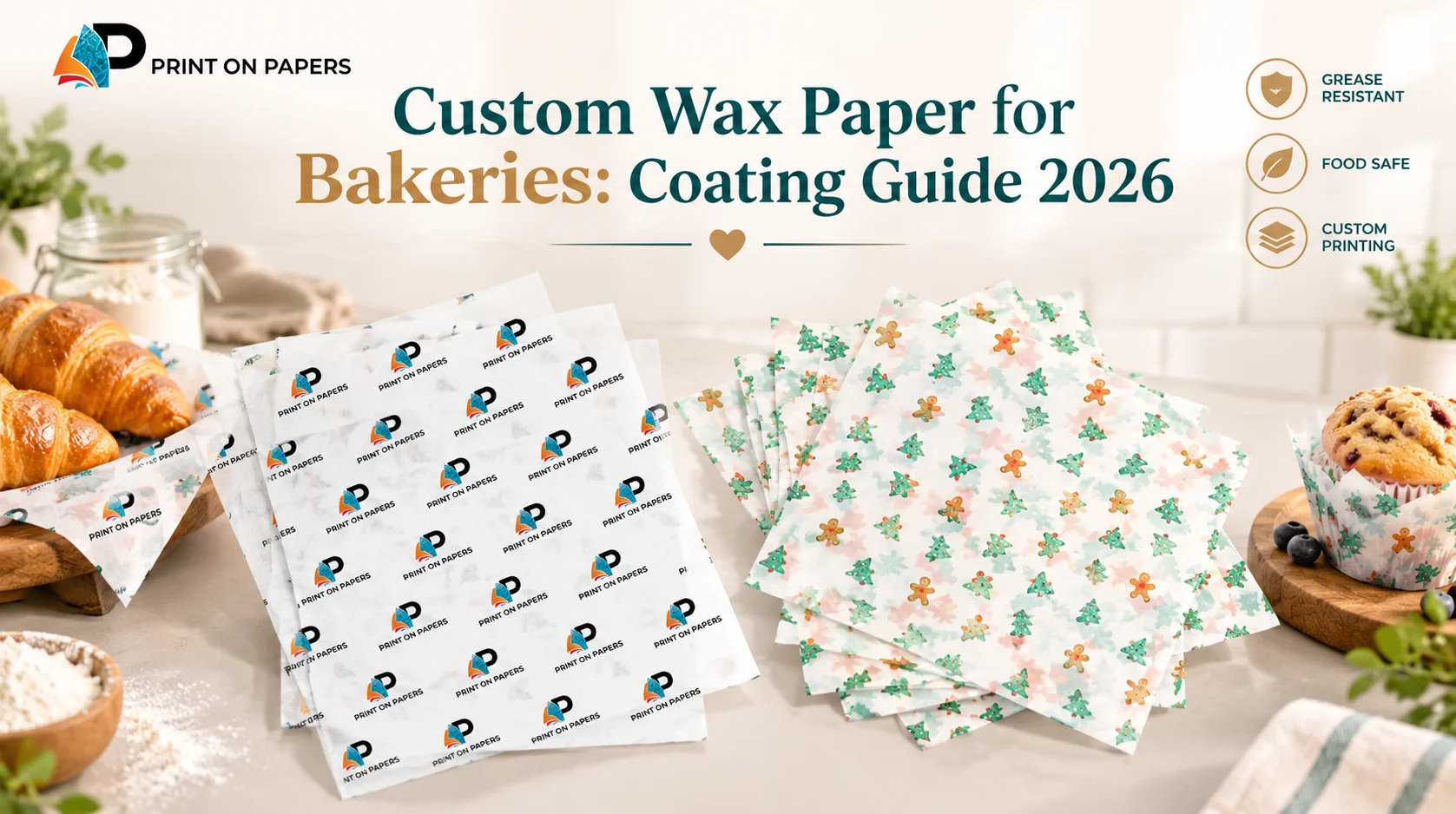 How to Order Custom Wax Paper for Bakeries