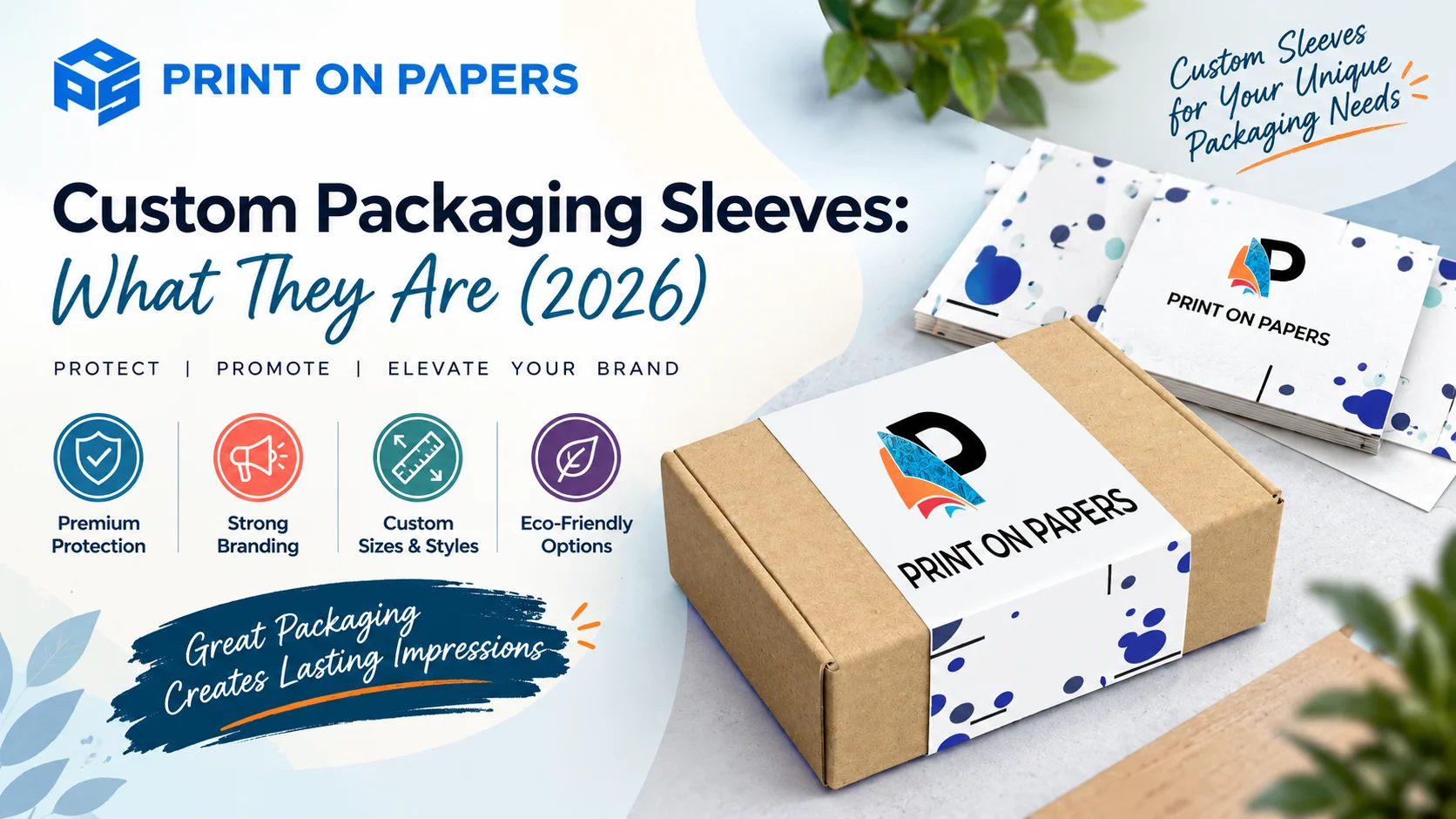 Custom Packaging Sleeves